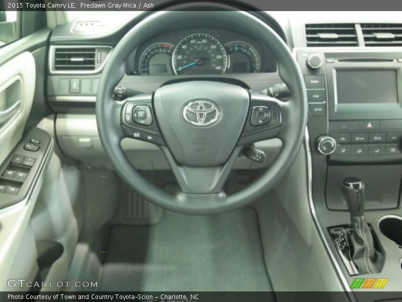 Predawn Gray Mica / Ash 2015 Toyota Camry LE