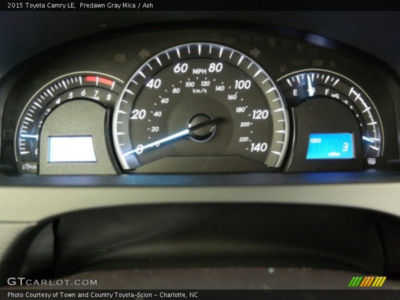 Predawn Gray Mica / Ash 2015 Toyota Camry LE