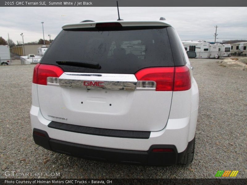 Summit White / Jet Black 2015 GMC Terrain SLE