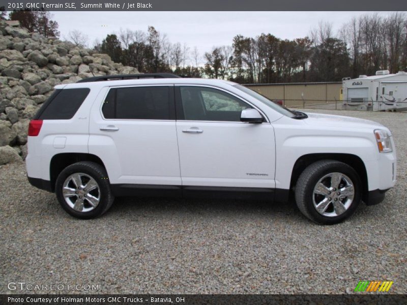 Summit White / Jet Black 2015 GMC Terrain SLE