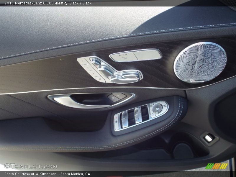 Black / Black 2015 Mercedes-Benz C 300 4Matic
