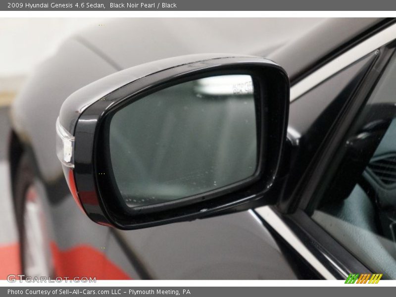 Black Noir Pearl / Black 2009 Hyundai Genesis 4.6 Sedan