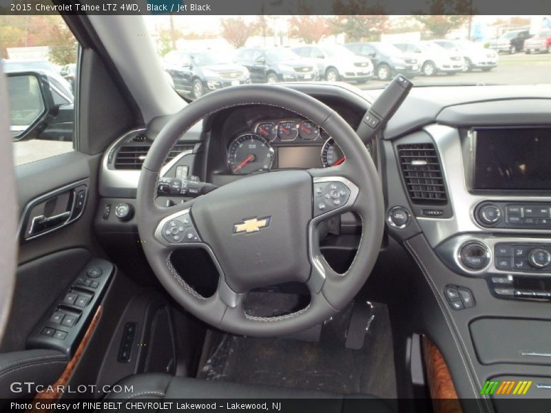 Black / Jet Black 2015 Chevrolet Tahoe LTZ 4WD