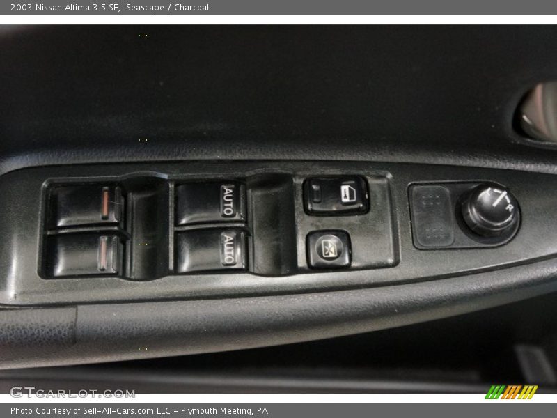 Seascape / Charcoal 2003 Nissan Altima 3.5 SE