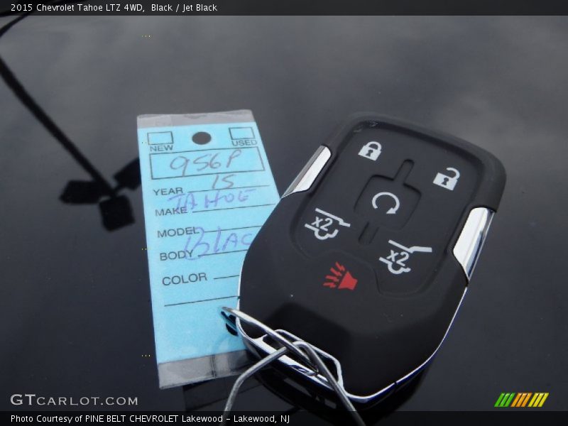 Black / Jet Black 2015 Chevrolet Tahoe LTZ 4WD