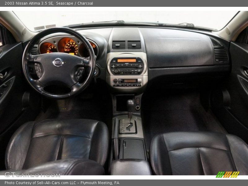Seascape / Charcoal 2003 Nissan Altima 3.5 SE