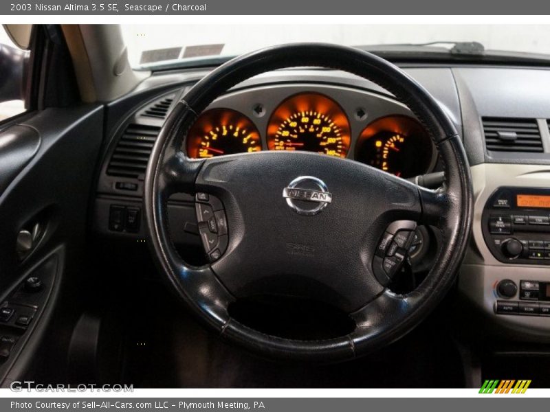 Seascape / Charcoal 2003 Nissan Altima 3.5 SE