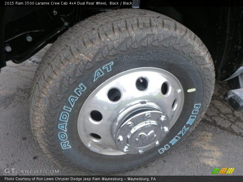 Black / Black 2015 Ram 3500 Laramie Crew Cab 4x4 Dual Rear Wheel
