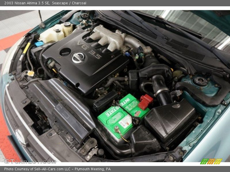 Seascape / Charcoal 2003 Nissan Altima 3.5 SE