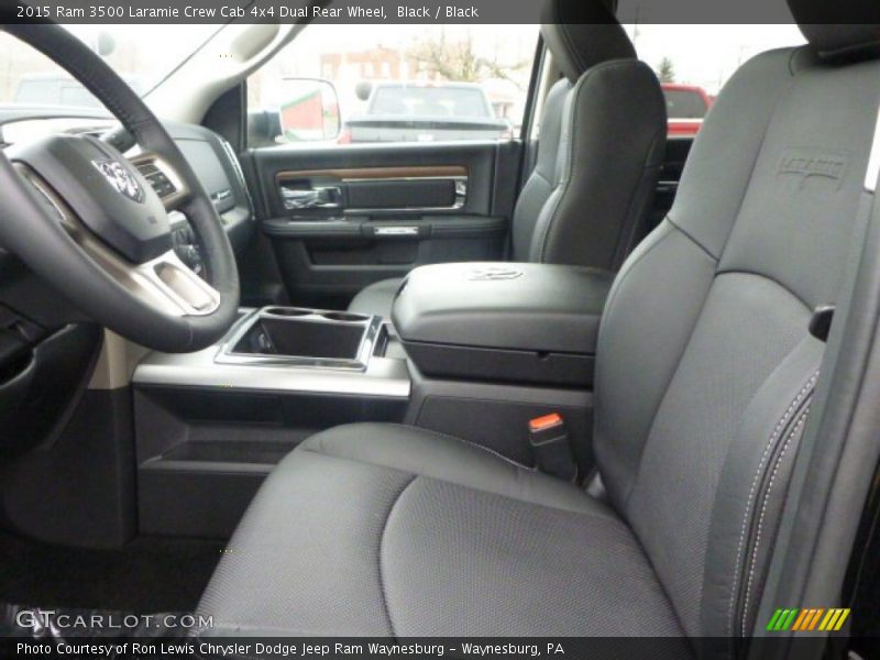 Black / Black 2015 Ram 3500 Laramie Crew Cab 4x4 Dual Rear Wheel