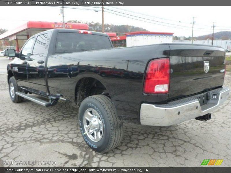 Black / Black/Diesel Gray 2015 Ram 2500 Tradesman Crew Cab 4x4