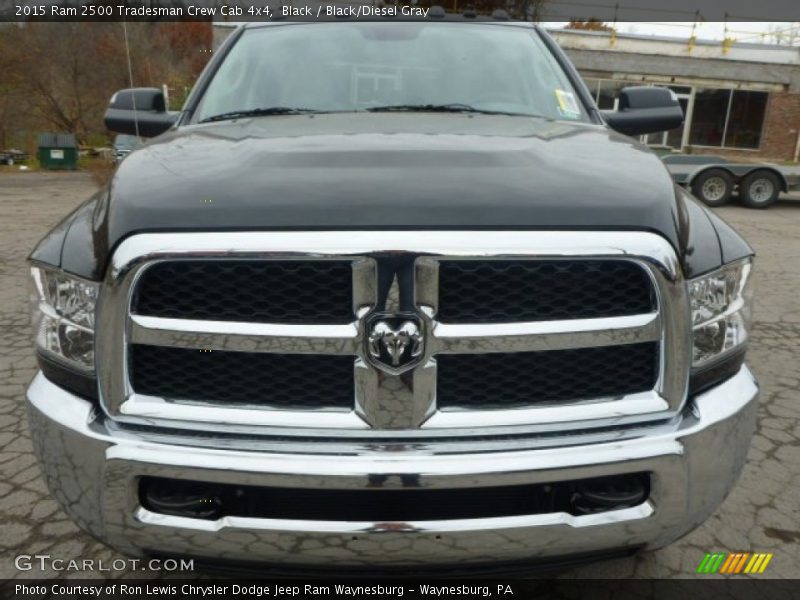 Black / Black/Diesel Gray 2015 Ram 2500 Tradesman Crew Cab 4x4