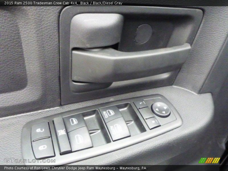 Black / Black/Diesel Gray 2015 Ram 2500 Tradesman Crew Cab 4x4