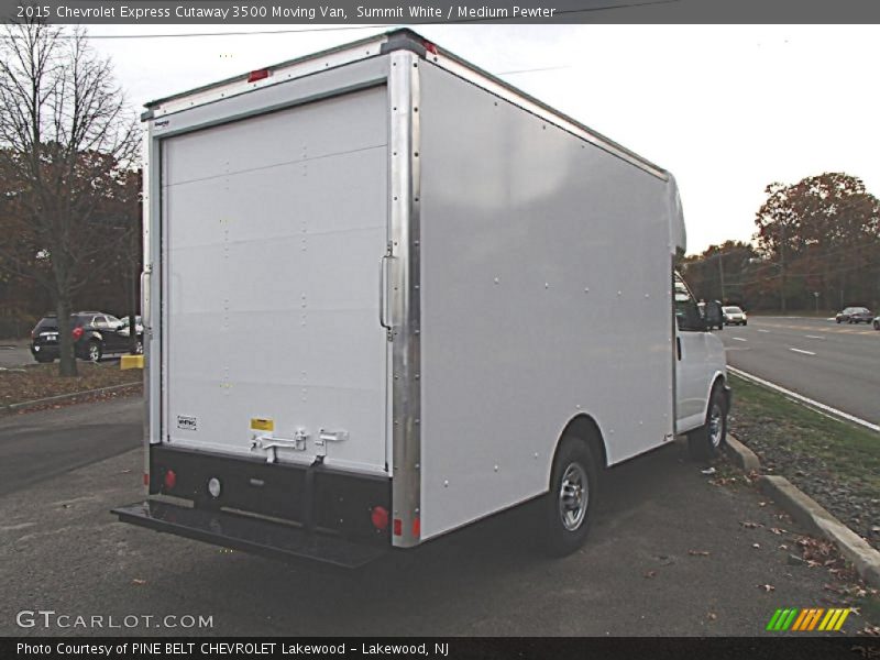 Summit White / Medium Pewter 2015 Chevrolet Express Cutaway 3500 Moving Van