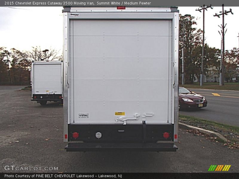 Summit White / Medium Pewter 2015 Chevrolet Express Cutaway 3500 Moving Van