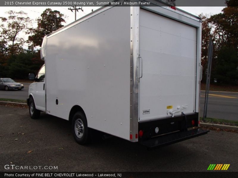Summit White / Medium Pewter 2015 Chevrolet Express Cutaway 3500 Moving Van