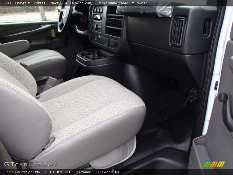  2015 Express Cutaway 3500 Moving Van Medium Pewter Interior