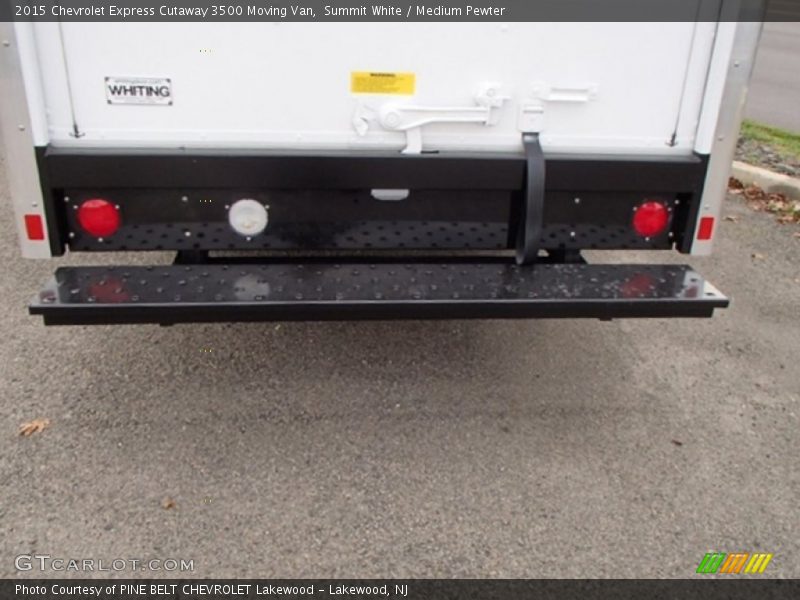 Summit White / Medium Pewter 2015 Chevrolet Express Cutaway 3500 Moving Van