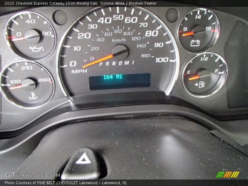  2015 Express Cutaway 3500 Moving Van 3500 Moving Van Gauges
