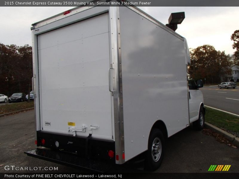 Summit White / Medium Pewter 2015 Chevrolet Express Cutaway 3500 Moving Van