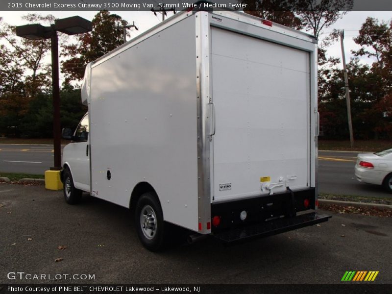 Summit White / Medium Pewter 2015 Chevrolet Express Cutaway 3500 Moving Van