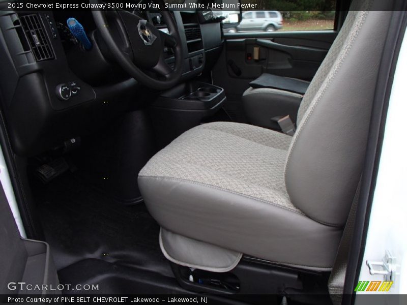 Summit White / Medium Pewter 2015 Chevrolet Express Cutaway 3500 Moving Van