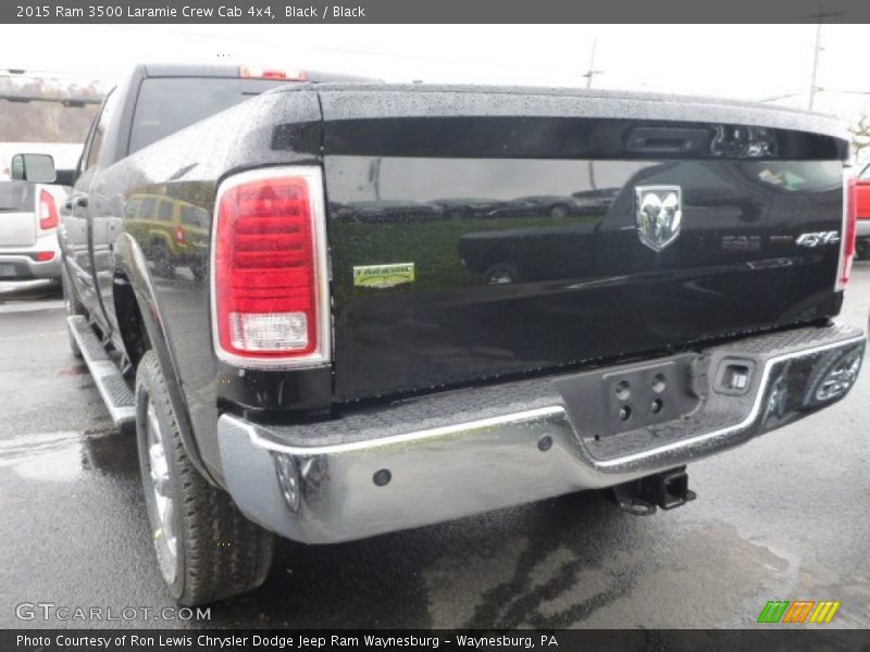 Black / Black 2015 Ram 3500 Laramie Crew Cab 4x4