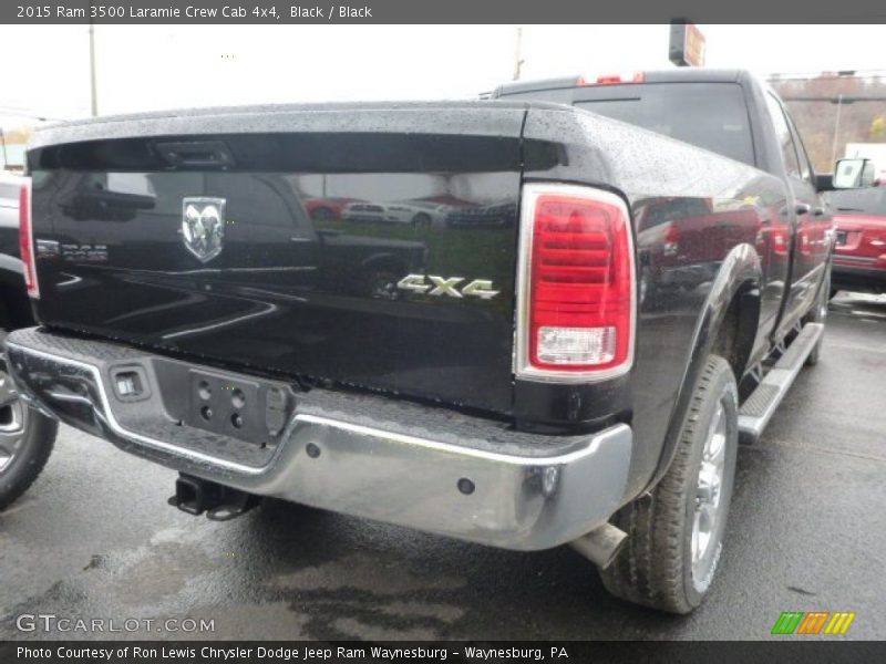 Black / Black 2015 Ram 3500 Laramie Crew Cab 4x4