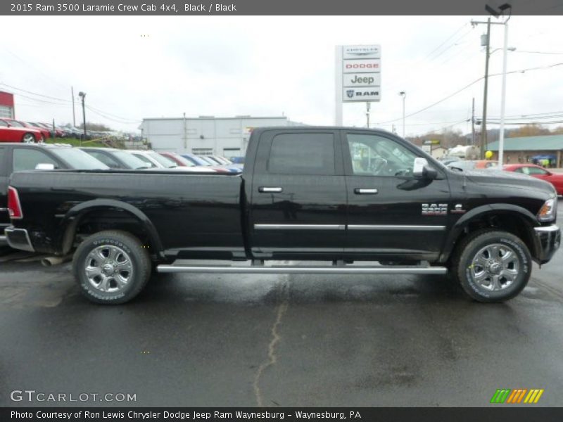 Black / Black 2015 Ram 3500 Laramie Crew Cab 4x4