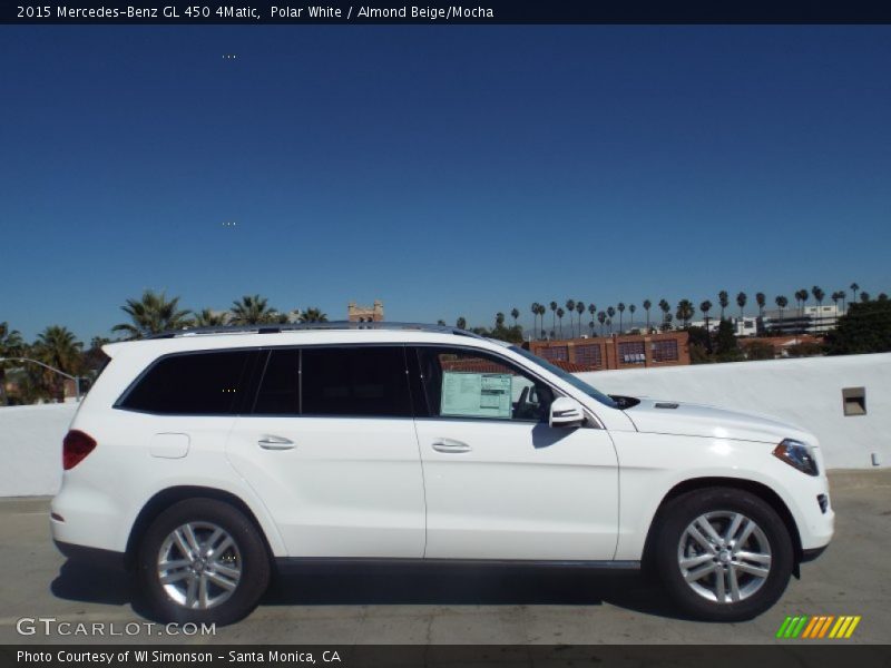 Polar White / Almond Beige/Mocha 2015 Mercedes-Benz GL 450 4Matic