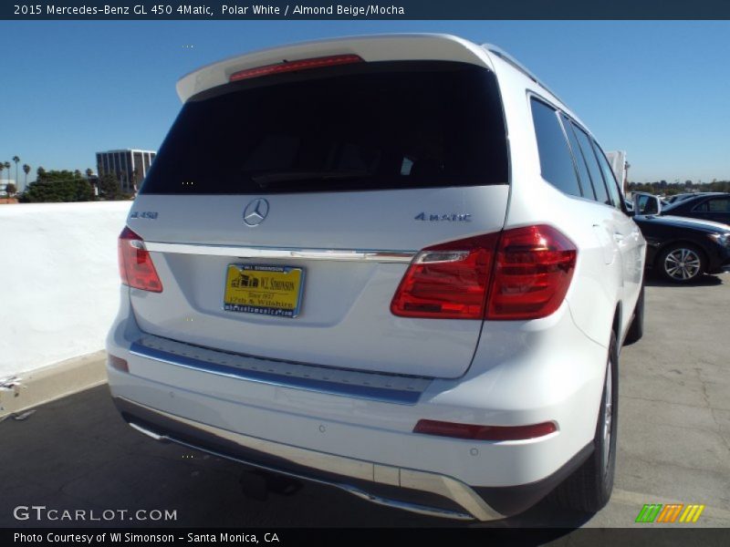 Polar White / Almond Beige/Mocha 2015 Mercedes-Benz GL 450 4Matic