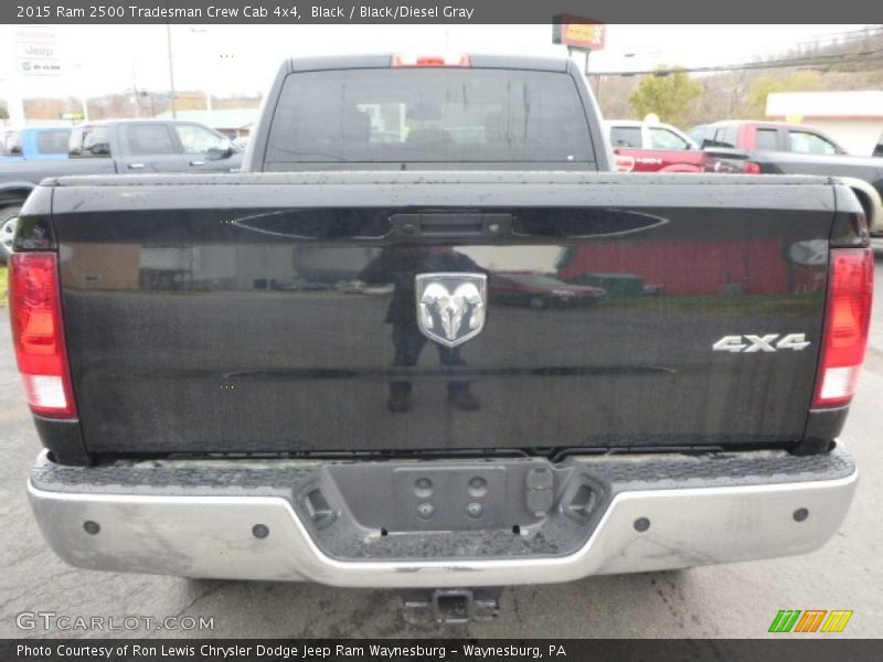 Black / Black/Diesel Gray 2015 Ram 2500 Tradesman Crew Cab 4x4