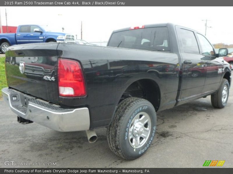Black / Black/Diesel Gray 2015 Ram 2500 Tradesman Crew Cab 4x4