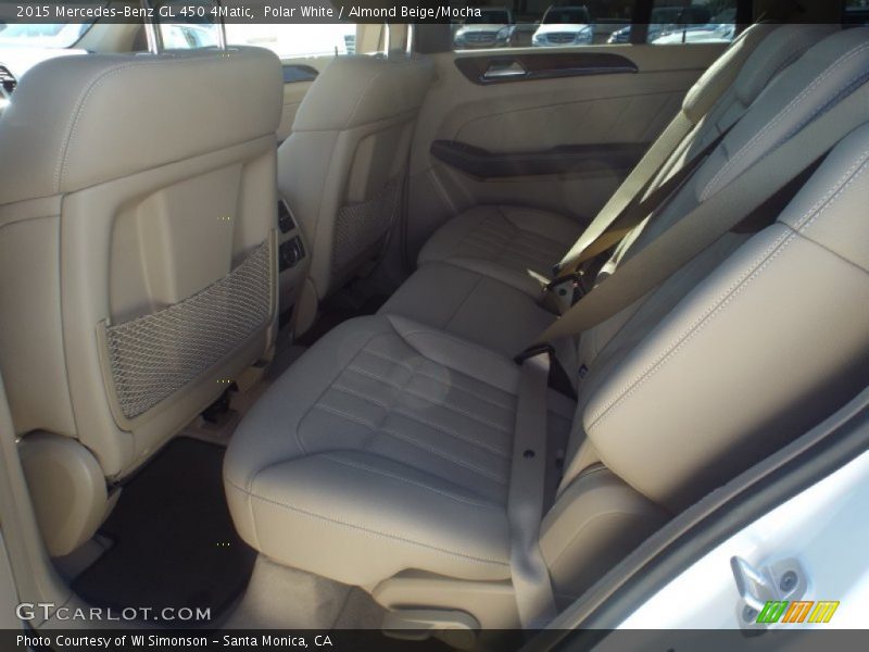 Polar White / Almond Beige/Mocha 2015 Mercedes-Benz GL 450 4Matic