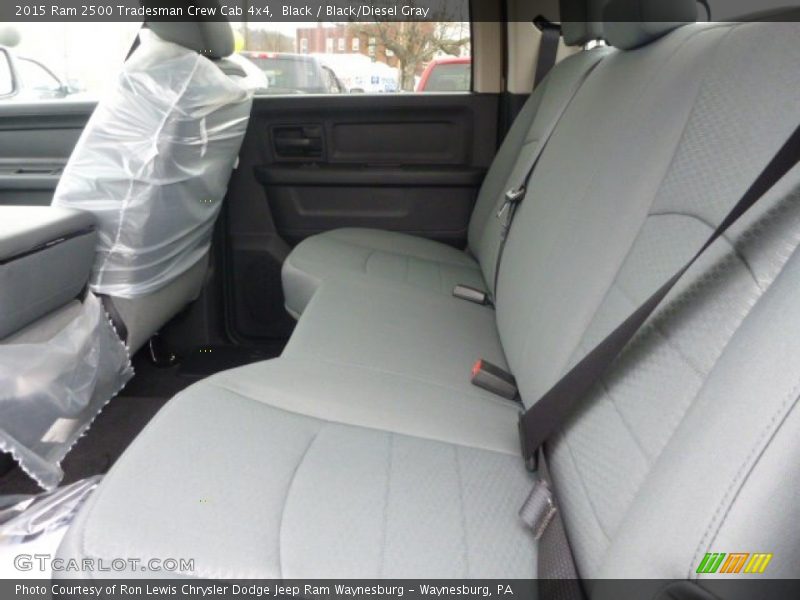 Black / Black/Diesel Gray 2015 Ram 2500 Tradesman Crew Cab 4x4