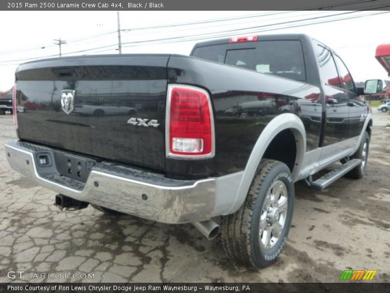 Black / Black 2015 Ram 2500 Laramie Crew Cab 4x4