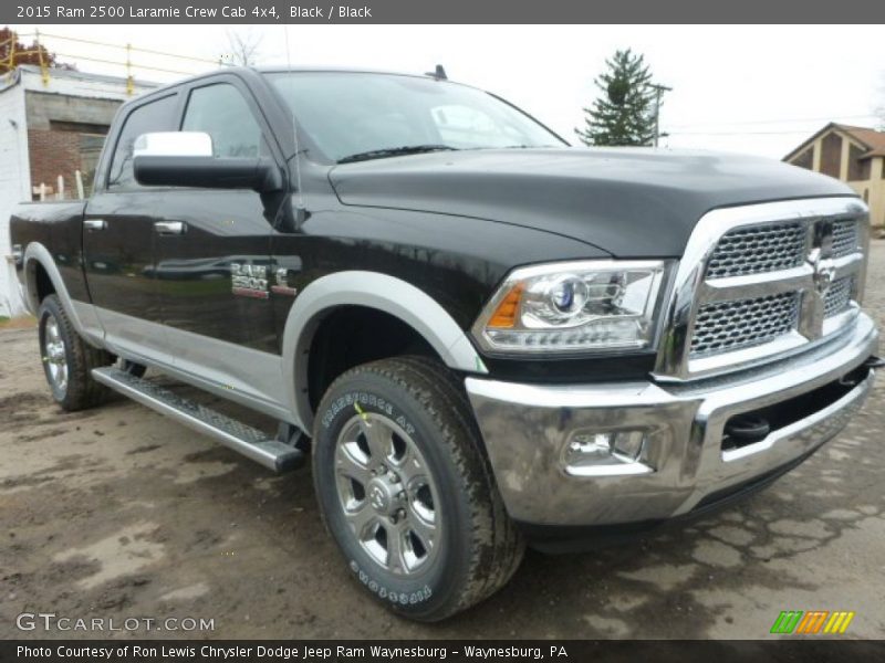 Black / Black 2015 Ram 2500 Laramie Crew Cab 4x4