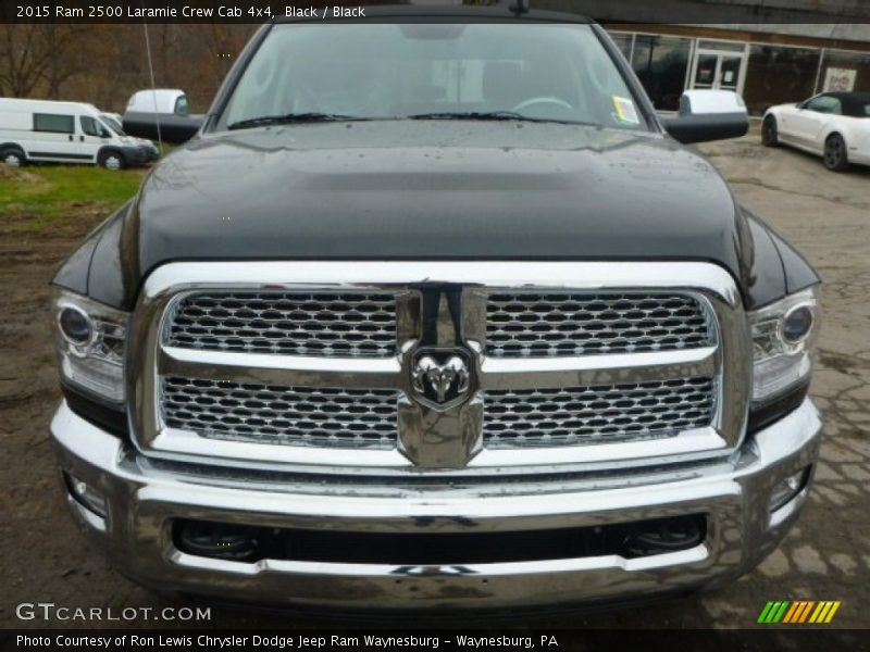 Black / Black 2015 Ram 2500 Laramie Crew Cab 4x4