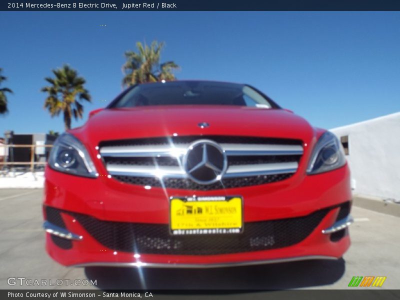 Jupiter Red / Black 2014 Mercedes-Benz B Electric Drive