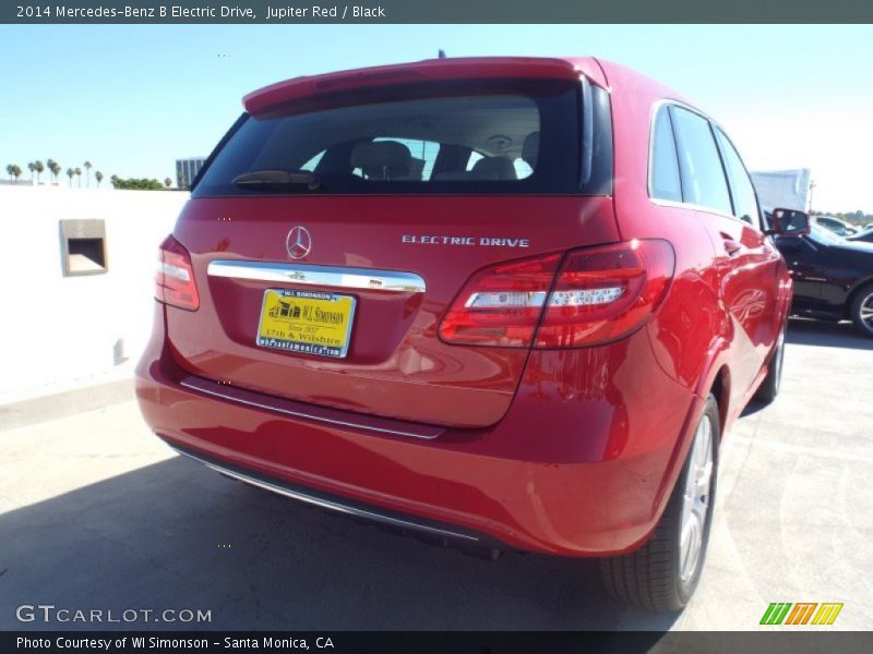 Jupiter Red / Black 2014 Mercedes-Benz B Electric Drive