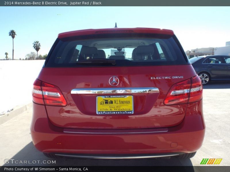 Jupiter Red / Black 2014 Mercedes-Benz B Electric Drive