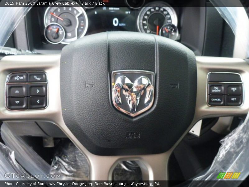 Black / Black 2015 Ram 2500 Laramie Crew Cab 4x4