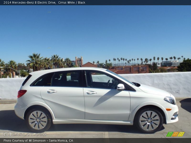 Cirrus White / Black 2014 Mercedes-Benz B Electric Drive