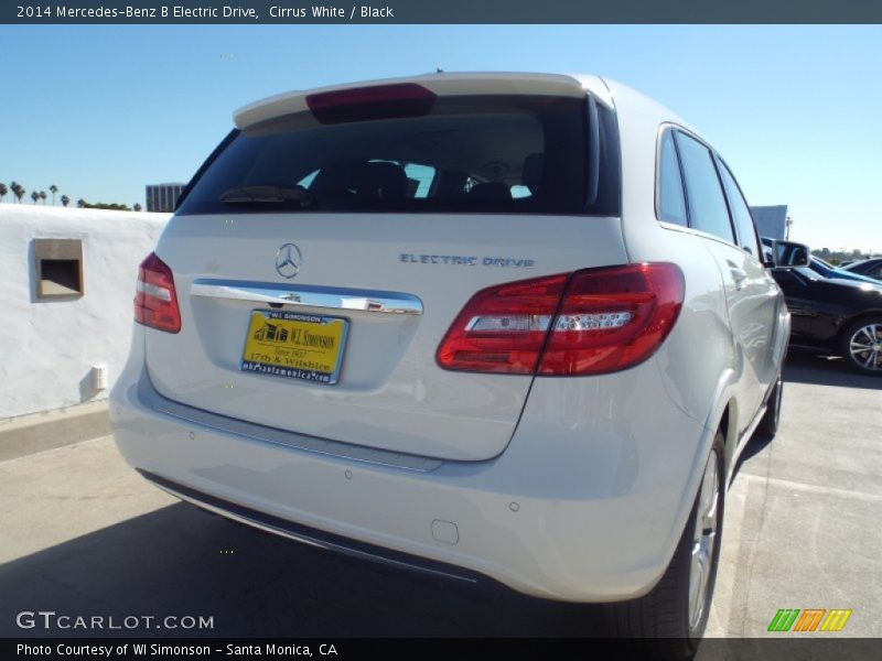 Cirrus White / Black 2014 Mercedes-Benz B Electric Drive