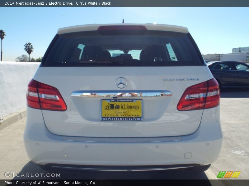 Cirrus White / Black 2014 Mercedes-Benz B Electric Drive
