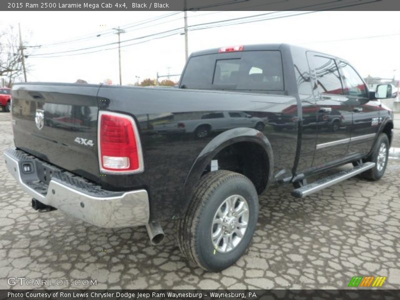 Black / Black 2015 Ram 2500 Laramie Mega Cab 4x4