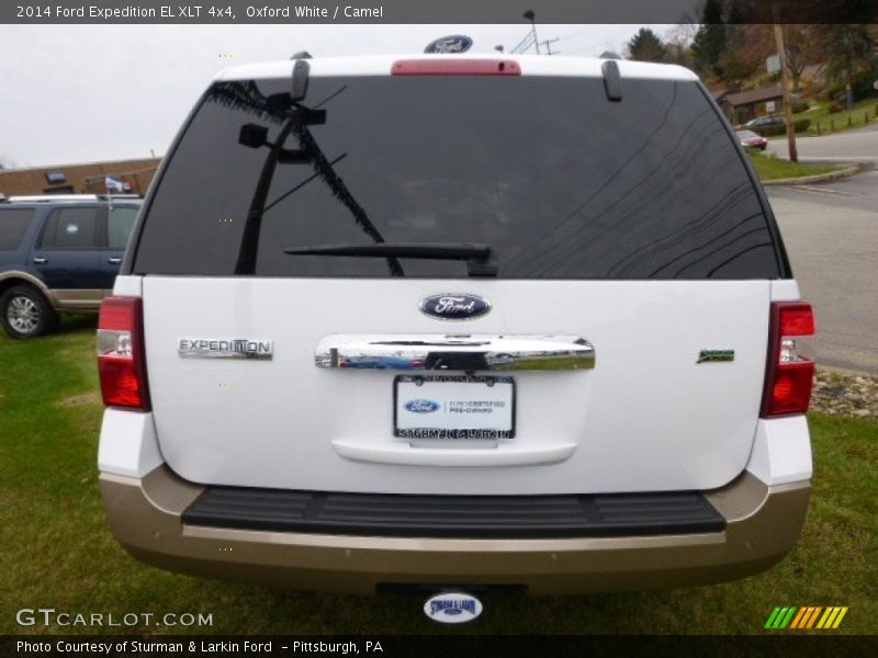 Oxford White / Camel 2014 Ford Expedition EL XLT 4x4
