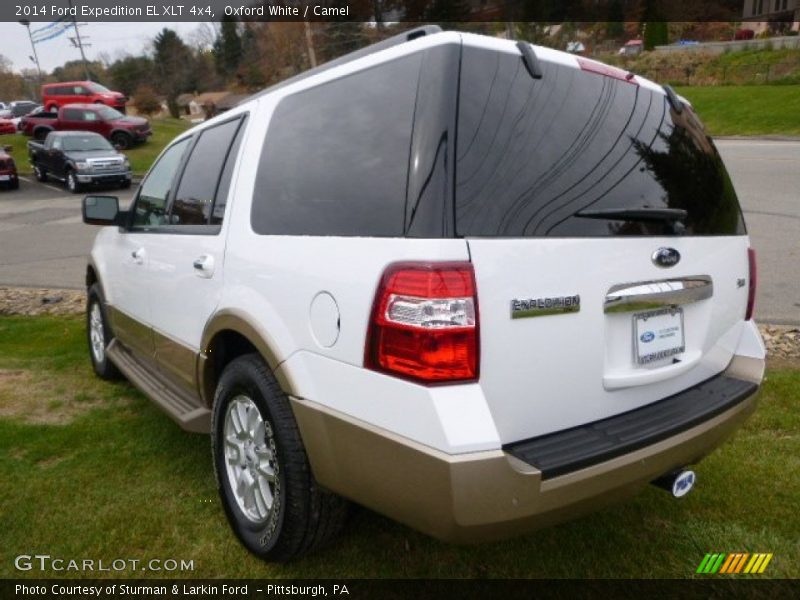 Oxford White / Camel 2014 Ford Expedition EL XLT 4x4