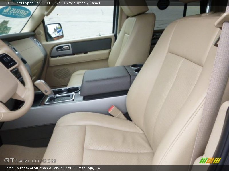 Front Seat of 2014 Expedition EL XLT 4x4