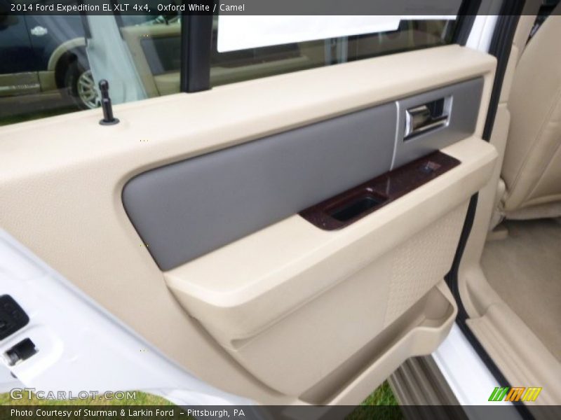 Oxford White / Camel 2014 Ford Expedition EL XLT 4x4